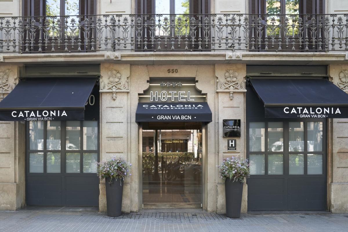 Catalonia Gran Via Bcn Hotel Barcelona Buitenkant foto